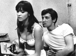 lottereinigerforever:  Anna Karina & Jean-Paul Belmondo in