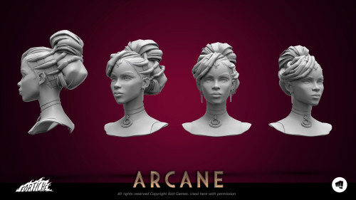 art-of-arcane:    ARCANE | Mel Medarda Modeling | Edouard Cellura