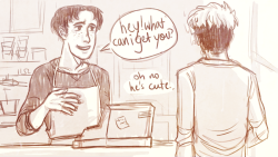 lalondite:  jean tries out a different coffee shop to the one