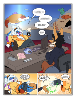 dawminoart:  Page 4 of Senneca’s New Job! Buy the full comic