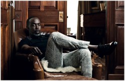 global-fashions:Michael K. Williams - Man of the World #11photo