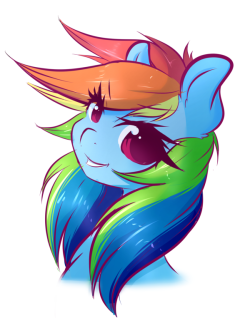 the-pony-allure:Dashie Doodle by FluffyMaiden  c: