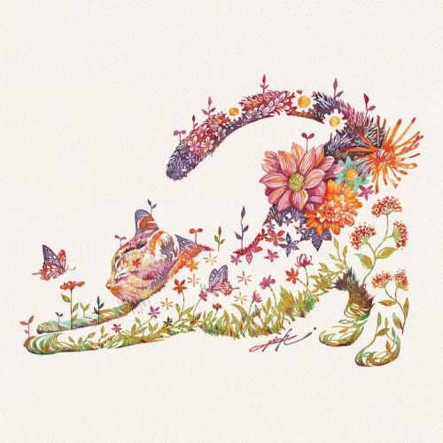 mymodernmet:Japanese artist Hiroki Takeda creates whimsical watercolor