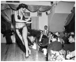 Venus La Doll performs on stage at the ‘Club Savannah’;