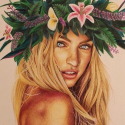 @catnicoleart you’re so talented 🌺 by angelcandices