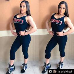 sannutrition-blog:Ariel Khadr showing love for her favorite company