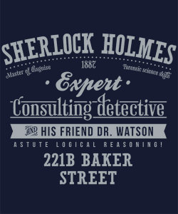 qwertee:  Just 12 hours remain to get our Last Chance Tee “Sherlock