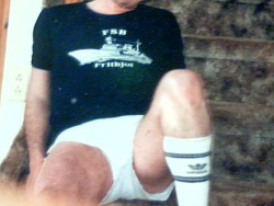 Me in retro Adidas shorts , and adidas socks â€¦.the short