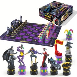 superheromerch:  Batman: Dark Knight vs. The Joker Chess Set