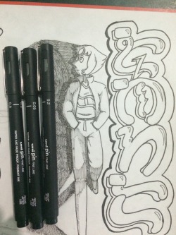 run-on-lightning:  WIP.  I want to color it, but I need to photocopy