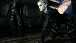 Wesker stepped closer and laid eyes on his former collegaeÂ from