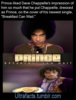 ultrafacts:Prince (the singer) actually saw this skit [x] by