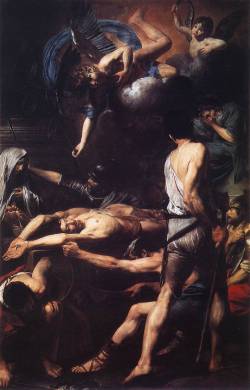 Valentin de Boulogne - Das Martyrium der Hl. Processus und Martinianus