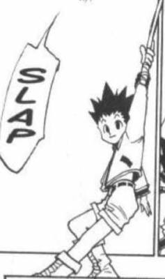 ohhmygon:  Is Gon dancing or using his fishing pole? the world