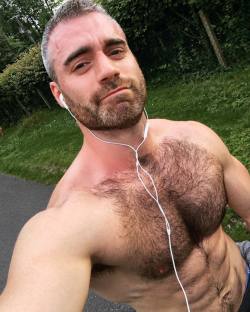 beardburnme:  “Running selfie” by @chanoey_paris on Instagram