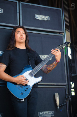 mitch-luckers-dimples:  Of Mice & Men at Warped Tour 2014