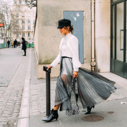 snappedbybenjaminkwan:  Dior FW 2018 Paris Snapped by Benjamin