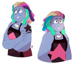 riikaruh:  Some Bismuth doodles. I need to see moar about her /-\