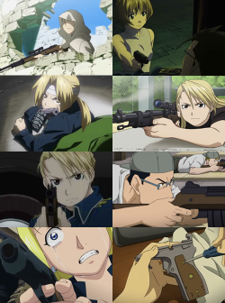 avataralchemy:  FMA 100 Themes: 014 Guns 