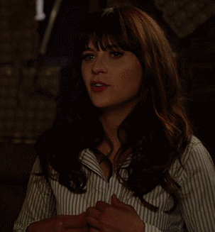 breastoffreashair:  Zooey Deschanel   the 2nd one is a fake
