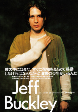 ananula:Jeff Buckley photographed in Japan by Avgvst, January/February