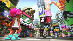 splatoonus:  The Squid Research Lab can confirm that Inkopolis Plaza is no longer the central hub of Inkling culture. Apparently a new location within Inkopolis known as “Inkopolis Square” is now the most popular area for young Inklings. Many new