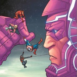 #ironman #thor #captainamerica #spiderman #milesmorales #galactus