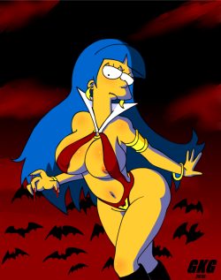 jokerfakegkg:   Marge Vampirella  1 & 2More version on Pixiv