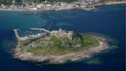 sixpenceee:  St Michael’s Mount is located in Cornwall, England.