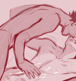 shadowswimming:  Sometimes Iwa just likes to make Oikawa squirm