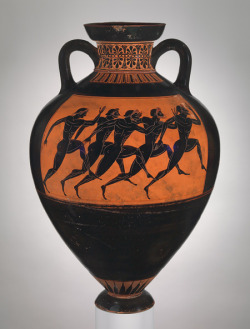 via-appia:  Panathenaic amphora, Attributed to the Euphiletos