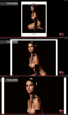 celebhunterextra:  Adriana Lima Nude Screen Shots Pirelli 2015