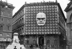 comedown:  mussolini was an actual real supervillain with real