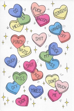 stoner-hues:  New candy hearts! Reblog or comment with which