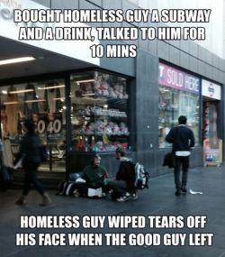 bee-the-gatekeeper:  webofgoodnews:  People doing good! A couple