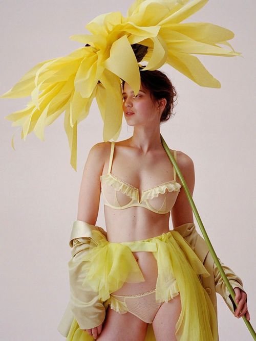 martysimone:  Chantal Thomass | Abysse • set in citrus color