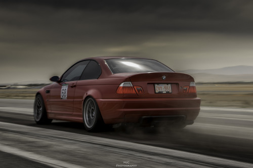 crash–test:   	800HP E46 M3 by hchangphotography    	Via Flickr: 	The infamous 800HP M3 at Shift Sector Coalinga airstrip attack this year.  