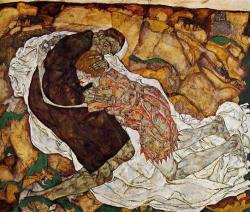 egonschiele-art:    Death And The Maiden  1915  Egon Schiele