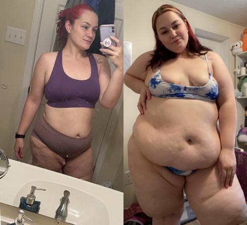 ssbbwchan:    NannyNarwhal on RedditA feedee success story: 140