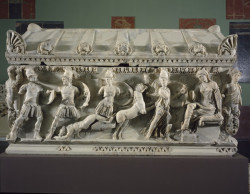 centuriespast:  Sarcophagus (coffin) Unknown artist, Roman Sarcophagus