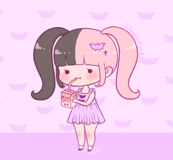 stardustcake:little vampire girlI’m open for commissions