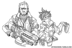 jayreichman:  Overwatch dump from the last week! These two are