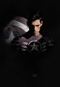 bear1na:  Captain America by Dave Seguin *