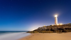 dailyspecere:  Cape Trafalgar Lighthouse, Spain. “And tho’t