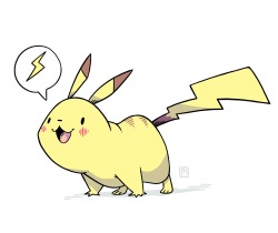 ryannotbrian:  I liked the Pikachu I did earlier so I thought