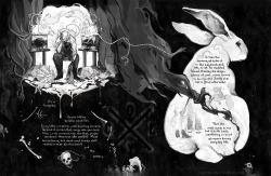 coeykuhn:  My 4 page thing for Ghostbook!I’m not quite sure