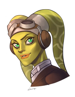 charlestan:  Hera from Star Wars Rebels! She’s my fav character