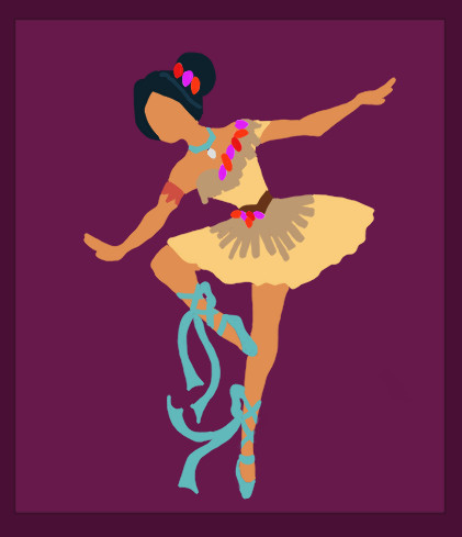 girlofmanycolors:  Disney Ballerinaâ€™s By: middleR3DD 