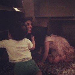 A near death experience…getting mauled by two nieces in
