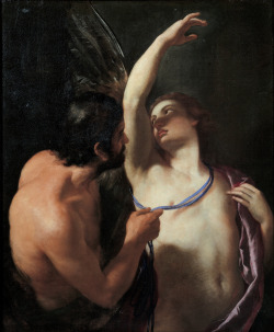 lionofchaeronea:Daedalus and Icarus, Andrea Sacchi, ca. 1645